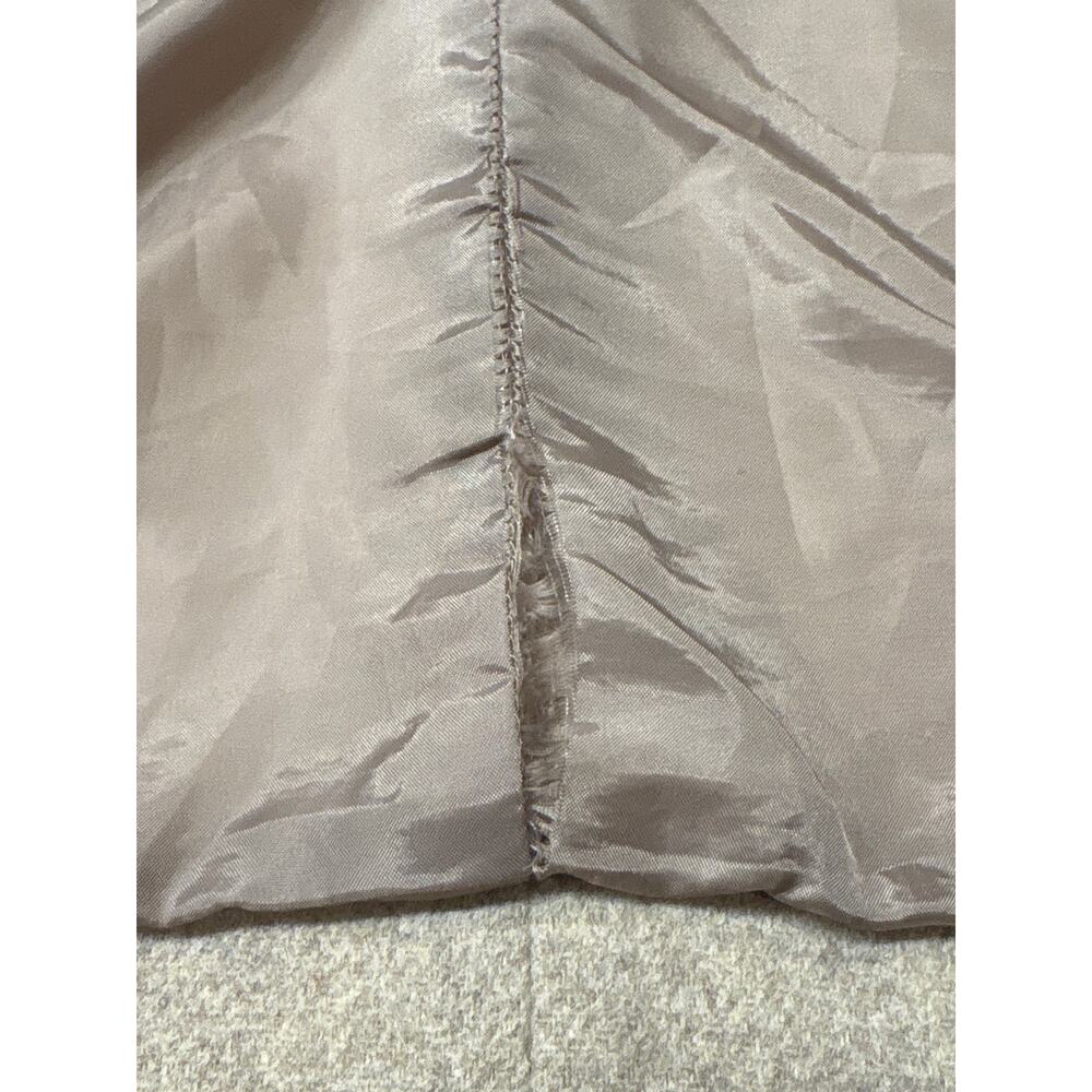 J. Crew Women's Tan City Wool Blend Coat Size 00 - Picture 6 of 11